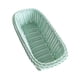 thumbnail image 2 of Canasta de almacenamiento de frutas rectangulares, cesta de servicio de alimentos tejidos a mano, organizador decorativo para restaurantes de verduras Verde, 2 of 8