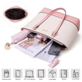 thumbnail image 3 of Bagsure Women Handbags Fashion Tote Shoulder Bags Casual Crossbody Bags for Women Satchel Purse Set 4pcs, 3 of 8