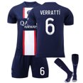 thumbnail image 1 of Paris Saint-Germain Messi Fan Training Jersey Soccer Jersey Set 2XL, 1 of 3