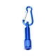 thumbnail image 2 of Mini linterna LED de aleación de aluminio Luz fuerte | Llavero portátil Luz para senderismo al aire libre, campamento, uso doméstico de emergencia | Ligero 16 g | 6.5x3cm | Azul | 4 pilas LR4, 2 of 6
