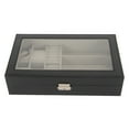 thumbnail image 1 of Men Jewelry Organizer, Watch Box Neat Organized  For Home, 1 of 8