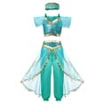 thumbnail image 1 of Disney-vestido de princesa Rapunzel para niña, disfraz de fantasía para Halloween, Carnaval, fiesta de cumpleaños, 2 a 10 años Fivean unisex, 1 of 2