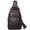 Coffee, variant on Men’s Genuine Leather Crossbody Sling Bag with Multi-Pocket Chest Pack, Travel Shoulder Bag for Daily Use – Black, Coffee