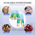 thumbnail image 7 of Bingfone Men's Pajama Set 2 Piece Loungewear PJs, Long Sleeve with Pajama Pants-Gnomes On The Beach, 7 of 7
