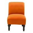 thumbnail image 1 of Rongfmy Luxury Velvet Armless Chair Slipcover Cover Stretch for Home Hotel Wedding,, 1 of 8