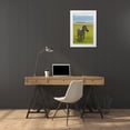 thumbnail image 3 of Jaynes Gallery 17x24 White Modern Wood Framed Museum Art Print Titled - Africa-Tanzania-Ngorongoro Crater Plains zebra in field, 3 of 4