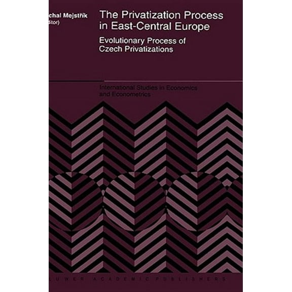 International Studies in Economics and Econometrics: The Privatization Process in East-Central Europe (Hardcover)