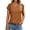 Dark brown, variant on MOSHU Casual Womens T-Shirts Basic Tops for Women Cap Sleeve Loose Tank Tops