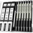 thumbnail image 1 of czcpp-Metal Mechanical Pencil Set - 6PCS 0.5mm Art Mechanical Pencils & 360PCS HB Lead Refills & 3PCS Erasers & 9PCS Eraser Refills, Drawing Mechanical Pencils for Writing, Sketching-With Case, 1 of 4