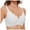White, variant on Everyday Bras for Women Large Bra Women's Bras Front Closure Wireless Bra Strapless Bra Brazier for Women Womens Support Bras Long Lined Sports Bra Women Sports Bra Women Bra Push up Black M