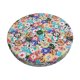 thumbnail image 1 of Balery Colored Casino Chips Fundas de asiento para taburete de bar redondo de tela de terciopelo ajustables que protegen de arañazos y manchas para sillas de 14 a 17 pulgadas.-13 inch, 1 of 7