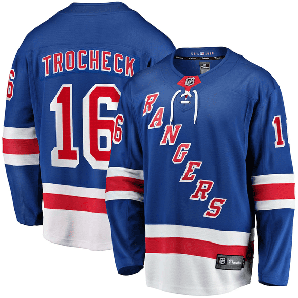 Vincent Trocheck New York Rangers NHL Fanatics Breakaway Home Jersey, Medium