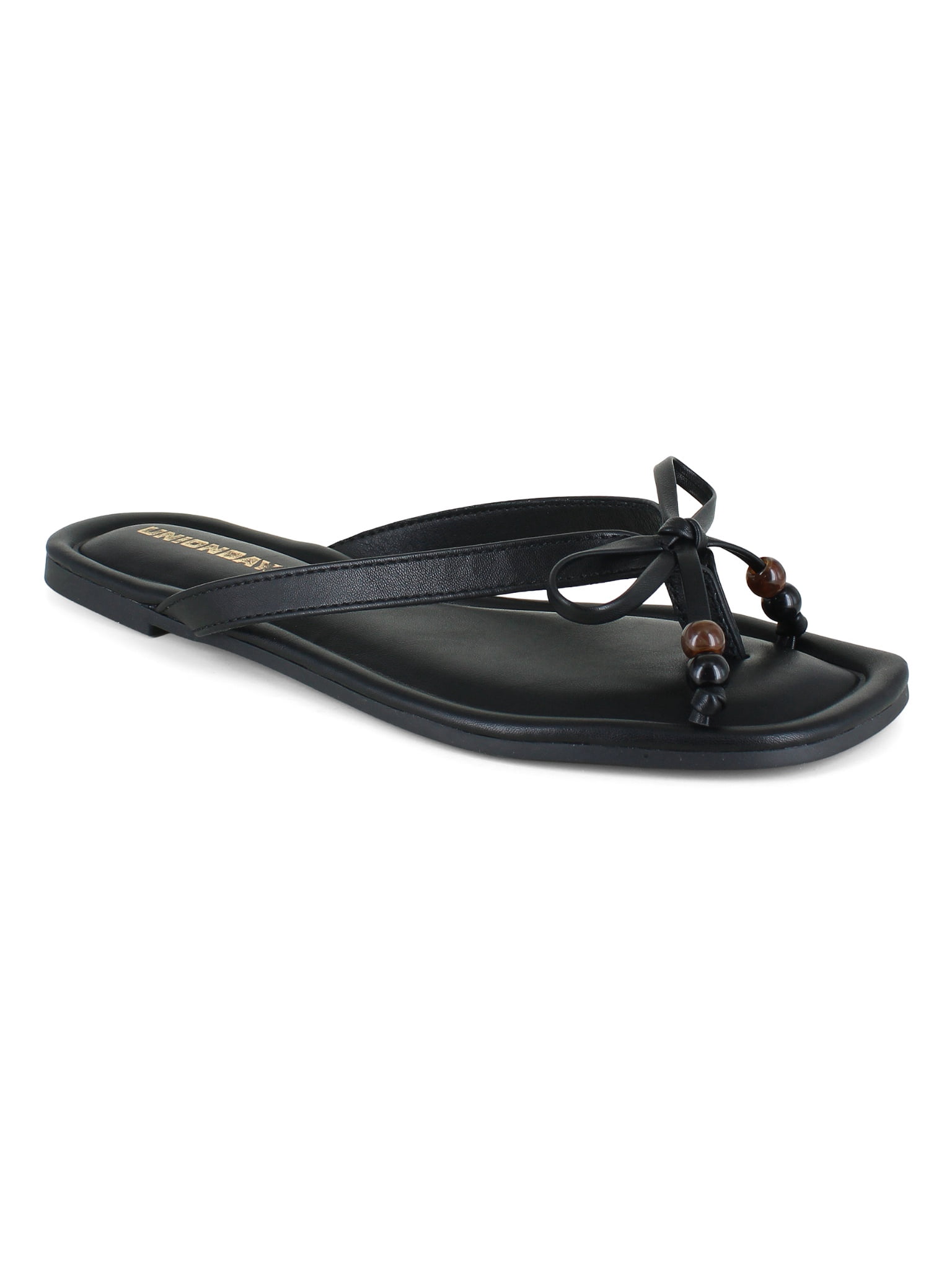 Unionbay Women's Beadz Thong Flat Sandal