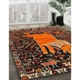 thumbnail image 2 of Ahgly Company Indoor Rectangle Traditional Red Animal Area Rugs, 5' x 8', 2 of 6