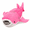 Pink, variant on Whale Shark Plush Toy, Soft Stuffed Animal, Cute Plush Doll Gift, 3 Color Options Pink Blue Gray