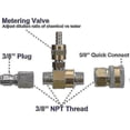thumbnail image 2 of Adjustable Soap & Chemical Injector Kit for SZRH A-B Pressure Washer, 2 of 4