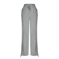 thumbnail image 5 of Enjoytime Womens Fall Pants Solid Color Waterproof Sweatpants Hiking and Mountaineering Casual Workout Womens Trousers with Multi Pockets Gray M, 5 of 8