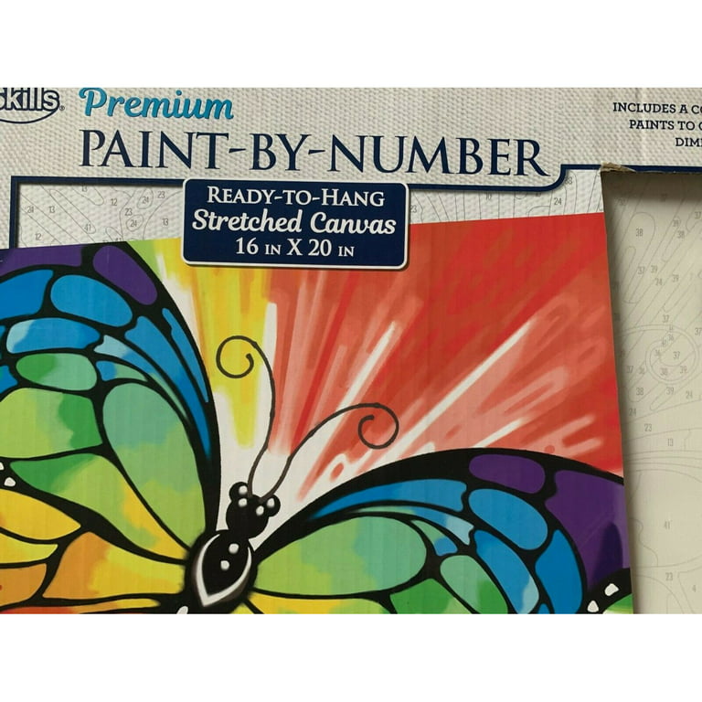 Stitch And Butterfly Paint By Numbers - Numeral Paint Kit