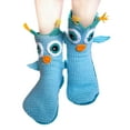 thumbnail image 3 of SUNSIOM Women Casual Socks, Cartoon Animal Style Patchwork Non-Slip Socks, 3 of 6