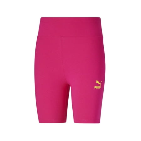 Puma Classics Short Tight Womens Active Shorts Size S, Color: Pink/Betroot