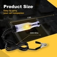 thumbnail image 2 of Test Light Automotive, 6-24V DC Voltage Tester, Circuit Tester with Alligator Clip and Long Steel Probe, Professional Electrical Tester Pen for Car Truck RV, 2 of 4