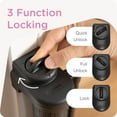 thumbnail image 5 of Perma Child Safety 55 in. Wide x 33 in. Tall Black Retractable Baby Gate, 5 of 8
