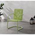 thumbnail image 3 of Crosley Furniture Azalea 2-Piece Retro Outdoor Chair Set in Key Lime Gloss, 3 of 10