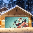 thumbnail image 5 of Riforla Holiday Cheer Garage Festive Christmas Banner with Bright Colors Festive Design Perfect for Auto Enthusiasts Home Garages Easy Hanging Durable Material Flags Banners Accessories F, 5 of 5