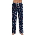 thumbnail image 3 of Tplvbz Pajama Pants for Men - Comfy Christmas Pj Pants, Lightweight Fabric, Elastic Waistband, Holiday Themed Lounge Pants & Sleepwear, 3 of 8
