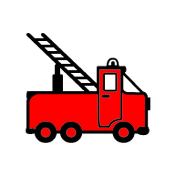 SHAPES ETC. Incentive Stamp - Fire Truck