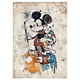 thumbnail image 1 of Street Graffiti Art Disney Poster Print Mickey Mouse and Donald Duck Canvas Paintings Wall Art Picture for Bedroom Home Decor20x25cm No Frame Gao Jinjia LED, 1 of 2
