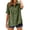 Green, variant on Kelon Ladies Tops and Blouses Collared Boho Tops Loose Fit Shirts Business Dressy Casual 2026 Fashion Boho Clothes, 5XL