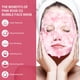 thumbnail image 2 of Mascarilla facial de burbujas IREV, paquete de 10 burbujas de O2 con forma de rosa rosa, 2 of 9