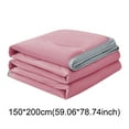 thumbnail image 3 of Weighted Blankets,Comforter Queen Size Blankets For Hot Sleepers And Night Blue Summer Comforter For Queen Size Bed Breathable Soft Lightweight Smooth, 3 of 9