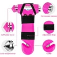 thumbnail image 3 of 2-Pack Car Safety Hammers, 3-in-1 Emergency Tool with Window Breaker and Seat Belt Cutter, with Reflective Strips, Suitable for Home Safety, Emergency Tool for Cars (Pink/Blue), 3 of 5