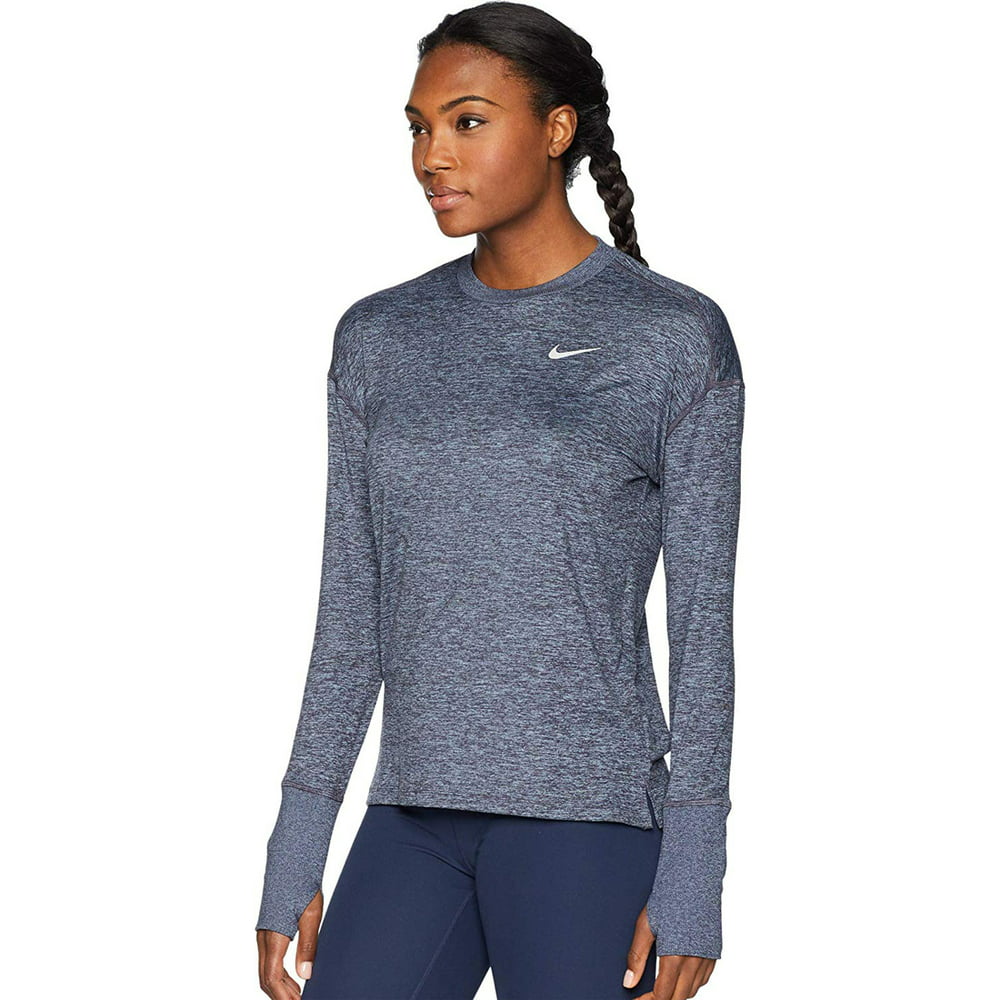 Nike - Nike Women's Running Long Sleeve Sweater, Grey, Small - Walmart ...