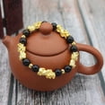thumbnail image 2 of Pulsera Pixiu con cuentas de cristal para mujer, hombre, pareja, Feng Shui, trae suerte, riqueza, fiesta, joyería colorida-50335, 2 of 4