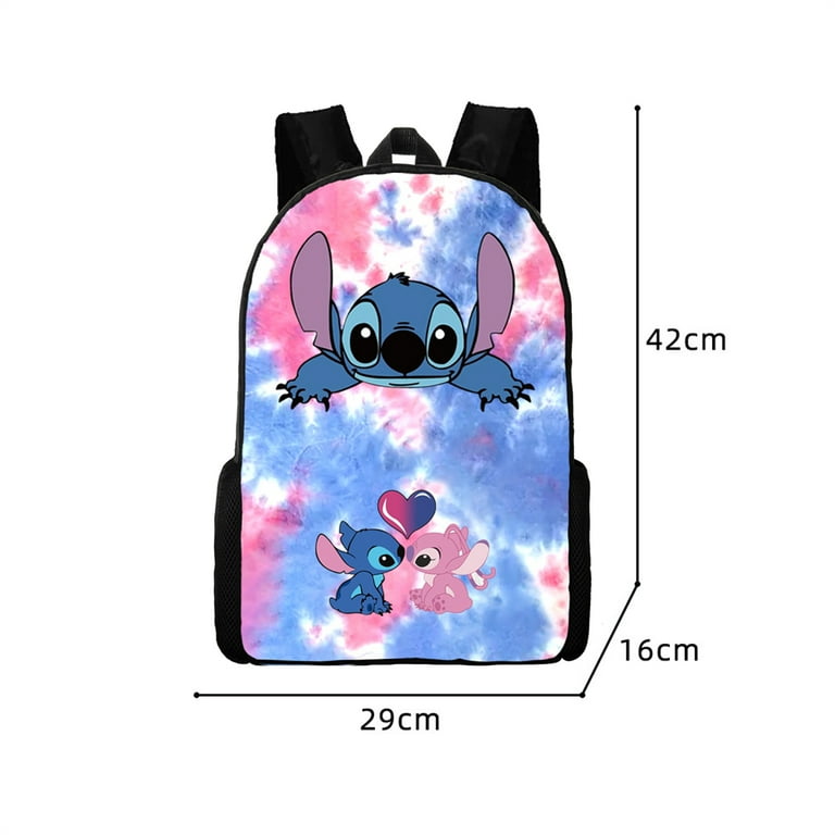 18 Inch Stitch Backpack School Bag+Messenger Bag+Pencil Bag