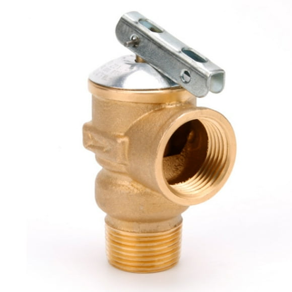 Temperature Pressure Relief Valve, Wide Application Temperature Pressure Relief Valve 150PSI for Home