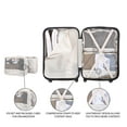 Jetstream 3 Pieces CarryOn Luggage Set for Airplane Carry On Rolling