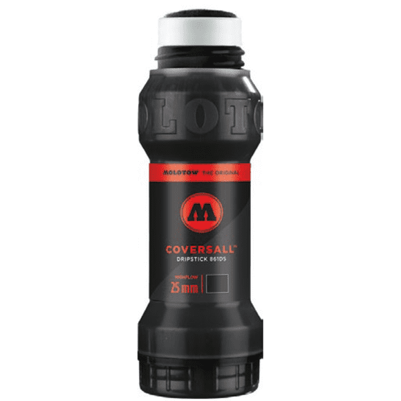 Marcador Dripstick Coversall De Presión Negro Molotow negro 25 mm