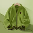 thumbnail image 3 of Veste en Molleton Légère pour Tout-Petits Unisexe, Garçons Filles, Manches Longues, Automne, à Fermeture Éclair, 3 of 6