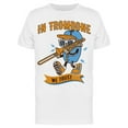 thumbnail image 1 of In Trombone We Trust T-Shirt Men -Image by Shutterstock, Male Small, 1 of 2