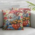 thumbnail image 3 of Nawypu Mother's Day Throw Pillow Covers Mom Pillow Covers Gnome Floral Cushion Covers Outdoor Couch Pillow Case Gift for Sofa Bedroom Car Couch, 3 of 5