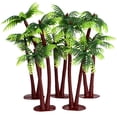 thumbnail image 2 of 5 adornos de plástico para cocoteros, plantas de coco y palmeras para acuarios., 2 of 5