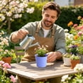 thumbnail image 5 of Clearance! Soovim Flower Pots Indoor Pots Metal for Indoor Outdoor Decorative with Holes Rustproof Garden Containers, 5 of 6