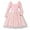 Solid, variant on MEZZALL Dresses Girls Long Sleeve Party Dress With Puff Sleeves Neckline Gown Formal Attire For Toddler Big Kid Stylish Child Crew Neck Solid Color Sundress