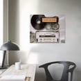 thumbnail image 3 of Nawypu Wall Art Motivational Canvas Wall Art Office Wall Art Inspirational Wall Decor Music Poster Office Decor Black White Cassette Tape Motivational Poster Modern Pop Art Ready to Hang, 3 of 4
