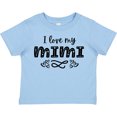 thumbnail image 3 of Inktastic I Love My Mimi with Hearts Boys or Girls Toddler T-Shirt, 3 of 5