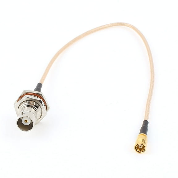 SMB Female to BNC Female Adapter Connector RG316 Coaxial Cable 30cm Long